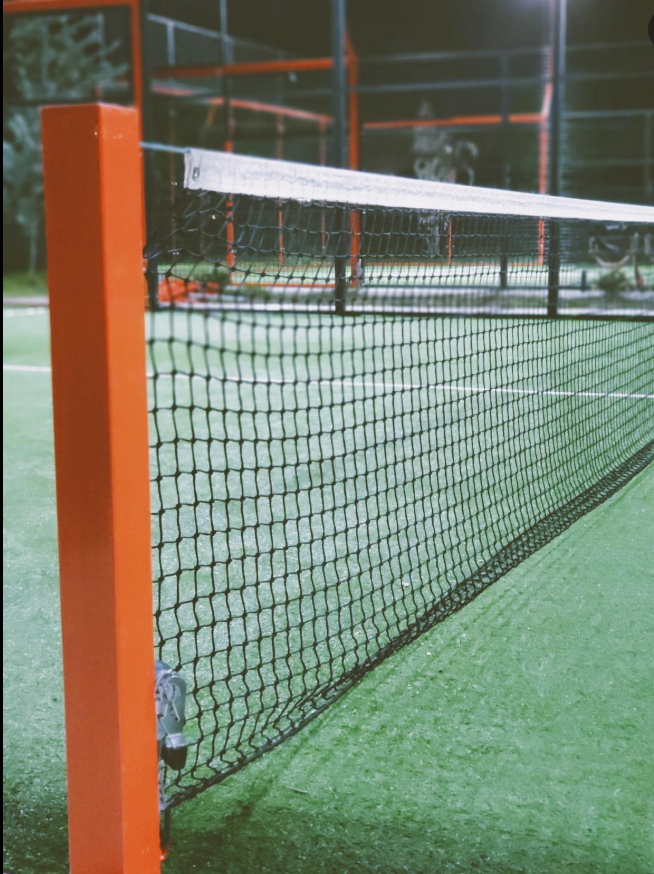 pure padel panoramic padel middle net